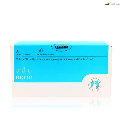 orthonorm - Tabletten + Kapseln - 30 Tagesportionen