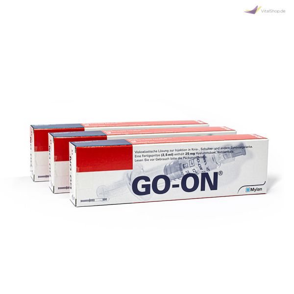 GO-ON 25mg/2,5ml - 3 Stück
